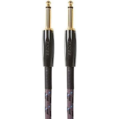 Boss BIC-10 Câble de guitare, basse et instrument, connecteurs droits 6,3 mm, longueur 3 m, doré Boss BIC-10 Câble de guitare, basse et instrument, connecteurs droits 6,3 mm, longueur 3 m, doré