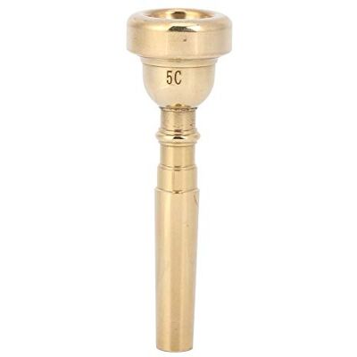 RiToEasysports Embouchure Trompette, Embouchure Trompette Laiton Doré, Trompette Accessoires Pièces, for étudiants, musiciens RiToEasysports Embouchure Trompette, Embouchure Trompette Laiton Doré, Trompette Accessoires Pièces, for étudiants, musiciens