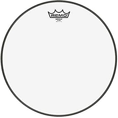 REMO peaux pour les batteries acoustiques 13'' emperor transparente REMO peaux pour les batteries acoustiques 13'' emperor transparente