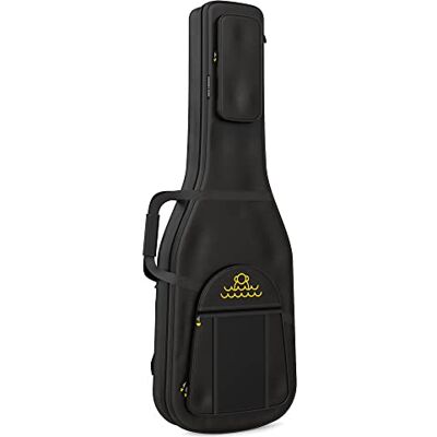 MONKEY LOOP Jumping Bass Housse rembourrée de 18 mm pour basse électrique professionnelle Trois poches extérieures Sangles réglables Matériau résistant à l'eau MONKEY LOOP Jumping Bass Housse rembourrée de 18 mm pour basse électrique professionnelle Trois poches extérieures Sangles réglables Matériau résistant à l'eau