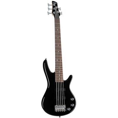 Ibanez GIO-Mikro GSRM25-BK Basse électrique à 5 cordes Noir Ibanez GIO-Mikro GSRM25-BK Basse électrique à 5 cordes Noir