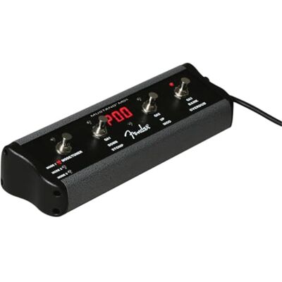 Fender 4-Bouton Footswitch Mustang Series Amplifiers 0080996000 Noir Fender 4-Bouton Footswitch Mustang Series Amplifiers 0080996000 Noir