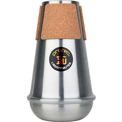 Pro-Tec Protec ML205 Liberty Bass Trombone/French Horn Sourdine d'entraînement en aluminium Pro-Tec Protec ML205 Liberty Bass Trombone/French Horn Sourdine d'entraînement en aluminium