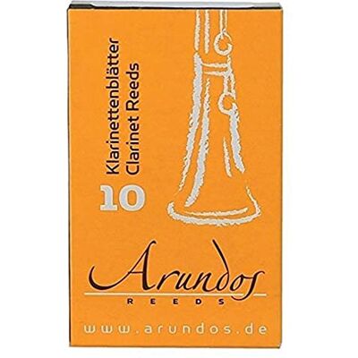 Arundos Lot de 10 clarinette en forme de feuille Aïda Coupe allemande Taille 2 Arundos Lot de 10 clarinette en forme de feuille Aïda Coupe allemande Taille 2