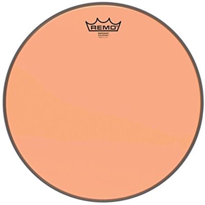 REMO Colortone BE-0312-CT-OG Emperor Clear Peau de tambour Orange 30,5 cm REMO Colortone BE-0312-CT-OG Emperor Clear Peau de tambour Orange 30,5 cm