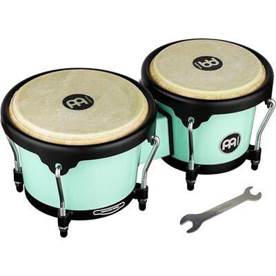 Meinl Percussion Headliner Bongo Journey Series Special Edition 6 1/2" Macho & 7 1/2" Hembra Seafoam Green (HB50SF) Meinl Percussion Headliner Bongo Journey Series Special Edition 6 1/2" Macho & 7 1/2" Hembra Seafoam Green (HB50SF)