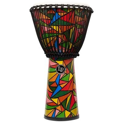 Latin Percussion LP WORLD BEAT 12 1/2 » DJEMBE À CORDE LP7005 Latin Percussion LP WORLD BEAT 12 1/2 » DJEMBE À CORDE LP7005