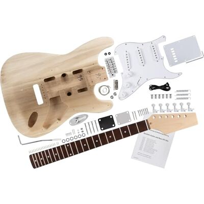 Rocktile DIY Kit de construction guitare électrique style ST Rocktile DIY Kit de construction guitare électrique style ST