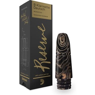 D'Addario Embouchure de clarinette allemande Reserve, marbre D'Addario Embouchure de clarinette allemande Reserve, marbre