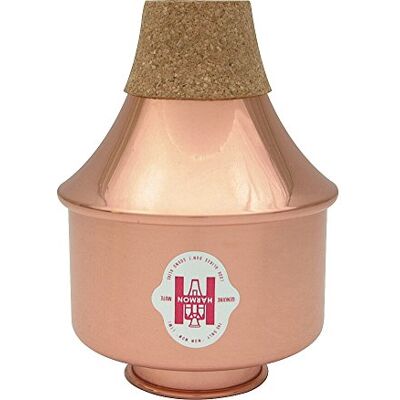 HARMON Trompette Wow-Wow (L), cuivre avec poignée intérieure, 2,5 x 2,5 x 1,5 cm HARMON Trompette Wow-Wow (L), cuivre avec poignée intérieure, 2,5 x 2,5 x 1,5 cm
