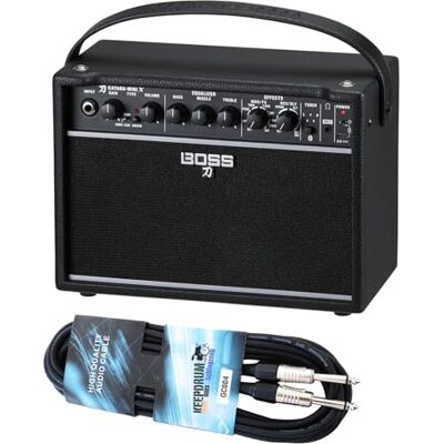 Boss Katana Mini X Amplificateur de guitare avec câble Keepdrum Boss Katana Mini X Amplificateur de guitare avec câble Keepdrum