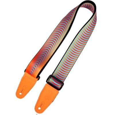 Levy's Leathers Illusion Series MP2OI-003 Sangle de guitare en polyester Motif Sonic Boom Largeur 5 cm Levy's Leathers Illusion Series MP2OI-003 Sangle de guitare en polyester Motif Sonic Boom Largeur 5 cm