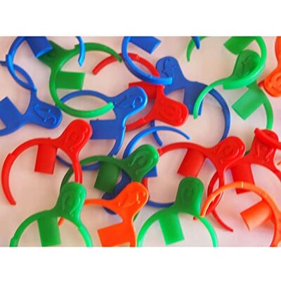 MUTEFLUTE SORDINA Lot de 12 contrôleurs de son pour flûte douce ou flûte à bec soprano. MUTEFLUTE SORDINA Lot de 12 contrôleurs de son pour flûte douce ou flûte à bec soprano.