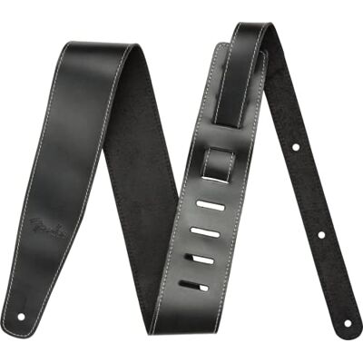 Fender Bracelet en cuir noir 6,3 cm Fender Bracelet en cuir noir 6,3 cm