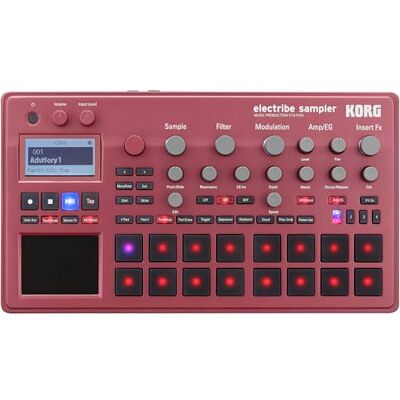 Korg Station de Production Musicale avec échantillonneur électrique ESX2-RD Rouge Korg Station de Production Musicale avec échantillonneur électrique ESX2-RD Rouge