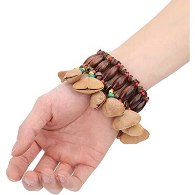 Alnicov Africain Tribal Style Noix Shell Bracelet Clochette pour Djembe Africain Tambour Conga Percussion Accessoires Alnicov Africain Tribal Style Noix Shell Bracelet Clochette pour Djembe Africain Tambour Conga Percussion Accessoires