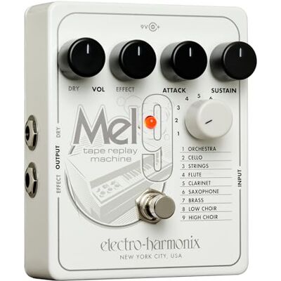 electro-harmonix Effet de Guitare électrique avec Synthétiseur filtre MEL9, Tape Replay Mach. electro-harmonix Effet de Guitare électrique avec Synthétiseur filtre MEL9, Tape Replay Mach.