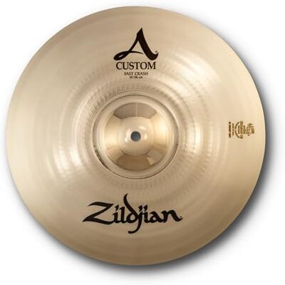 Zildjian A Custom Series 14" Fast Crash Cymbal Brilliant finish Zildjian A Custom Series 14" Fast Crash Cymbal Brilliant finish
