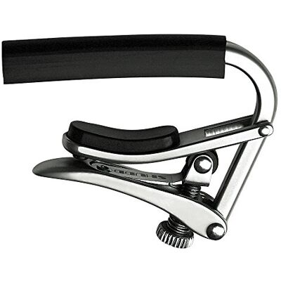 Shubb C1N Standard Series Capodastre pour guitare acoustique Nickel brossé Shubb C1N Standard Series Capodastre pour guitare acoustique Nickel brossé