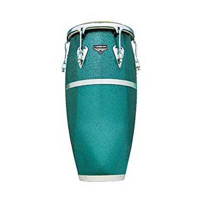 Latin Percussion LP Conga Matador Fibre de verre Quinto 11" M650S-KR, vert paillettes, matériel chromé Latin Percussion LP Conga Matador Fibre de verre Quinto 11" M650S-KR, vert paillettes, matériel chromé
