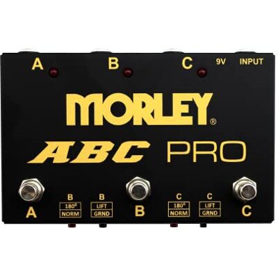 MORLEY ABC PRO SELECTOR Pédale de routing noire MORLEY ABC PRO SELECTOR Pédale de routing noire