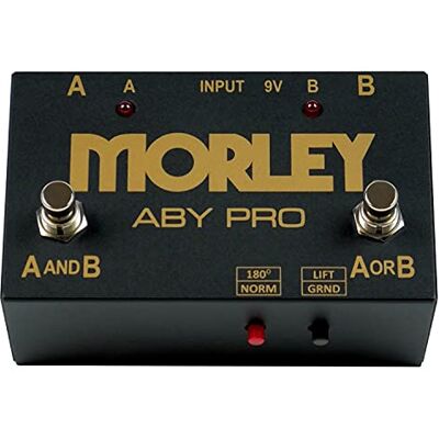 MORLEY ABY Pro SELECTOR Pédale de Routing Noire MORLEY ABY Pro SELECTOR Pédale de Routing Noire