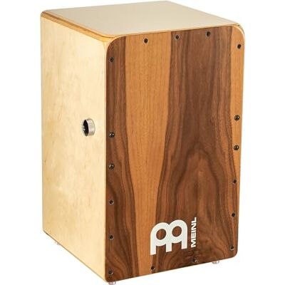Meinl Percussion Snarecraft Professional Cajon Avec ajustement de l'effet de caisse claire (On/Off) Surface de jeu en noyer (SCP100WN) Meinl Percussion Snarecraft Professional Cajon Avec ajustement de l'effet de caisse claire (On/Off) Surface de jeu en noyer (SCP100WN)