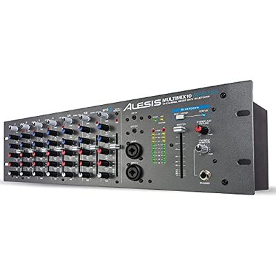 Alesis MultiMix 10 Wireless Mixeur de Studio 10 voies en rack 19" avec Bluetooth Alesis MultiMix 10 Wireless Mixeur de Studio 10 voies en rack 19" avec Bluetooth