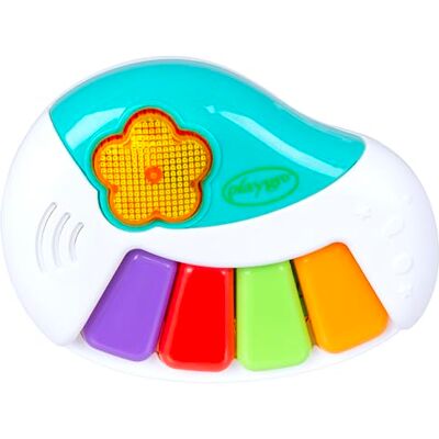 Playgro Little Melody Light Up Piano, Piano Lumineux Little Melody Jouet Musical pour Bébé avec Sons, Mélodies et Lumières Jeu Sensoriel Playgro Little Melody Light Up Piano, Piano Lumineux Little Melody Jouet Musical pour Bébé avec Sons, Mélodies et Lumières Jeu Sensoriel