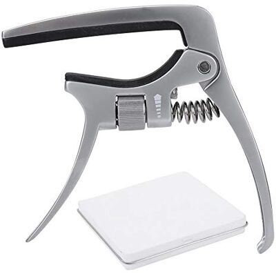 Dilwe Trigger Capo, écrou de Guitare réglable à Une Main, pour Guitare Acoustique, ukulélé Dilwe Trigger Capo, écrou de Guitare réglable à Une Main, pour Guitare Acoustique, ukulélé