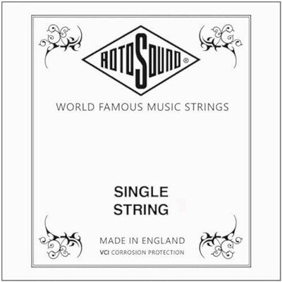 Rotosound Cordes pour Basse Électrique STAINLESS Cordes simples SWING 66 .100 "w/2,54mm wound SBL100 Rotosound Cordes pour Basse Électrique STAINLESS Cordes simples SWING 66 .100 "w/2,54mm wound SBL100