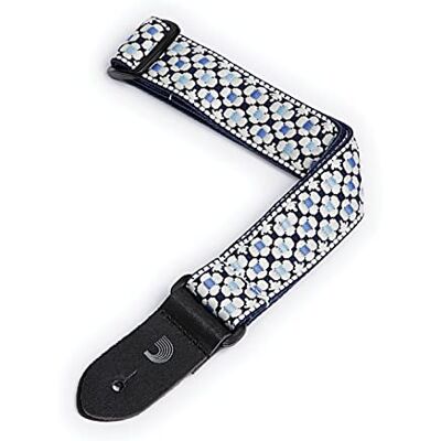 D'Addario Planet Waves 15UKE01 Sangle d'ukulélé Motif fleurs D'Addario Planet Waves 15UKE01 Sangle d'ukulélé Motif fleurs