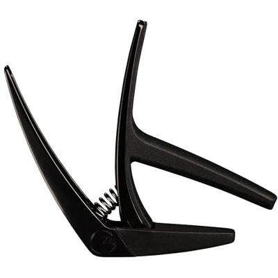 G7th Nashville Capodastre 6 Cordes Noir – Léger à Ressort, pour Guitares Acoustiques et Électriques – Protection Silicone – Conçu au Royaume-Uni G7th Nashville Capodastre 6 Cordes Noir – Léger à Ressort, pour Guitares Acoustiques et Électriques – Protection Silicone – Conçu au Royaume-Uni