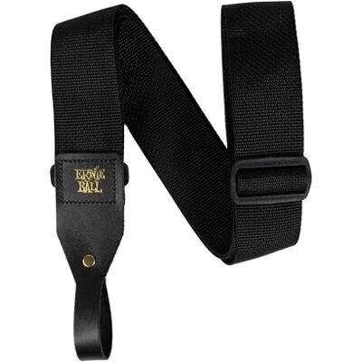Ernie Ball Sangle de guitare acoustique Polypro Noir Ernie Ball Sangle de guitare acoustique Polypro Noir