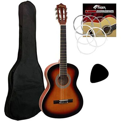 Tiger CLG2-34-SB Guitare classique 3/4 Sunburst Tiger CLG2-34-SB Guitare classique 3/4 Sunburst