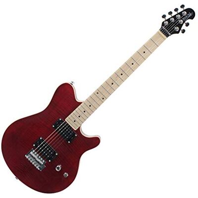 Rocktile Pro MM150-TR guitare eléctrique transparent red Rocktile Pro MM150-TR guitare eléctrique transparent red