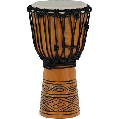 GEWA Liberty Djembé Urban Series Taille (Diamètre) : 8" (20,3 cm), Hauteur : 16" (40,5 cm) Nombre de cordes : 16 GEWA Liberty Djembé Urban Series Taille (Diamètre) : 8" (20,3 cm), Hauteur : 16" (40,5 cm) Nombre de cordes : 16