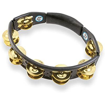 Latin Percussion LP LP170 Cyclops Tambourinee en brass jingles Noir Latin Percussion LP LP170 Cyclops Tambourinee en brass jingles Noir