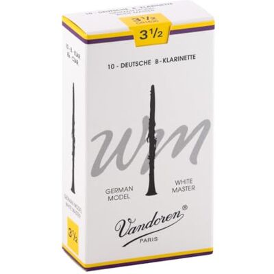 Vandoren CR1635 Pack de 10 anches pour clarinette 3.5 Vandoren CR1635 Pack de 10 anches pour clarinette 3.5