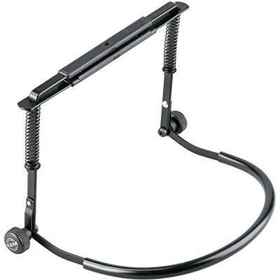 K&M 16416 Support pour harmonica noir K&M 16416 Support pour harmonica noir