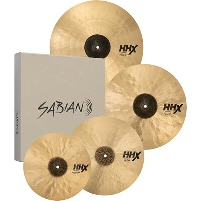 Sabian HHX Complex 15005XCNP Ensemble de cymbales promotionnelles avec crash fin 45,7 cm Sabian HHX Complex 15005XCNP Ensemble de cymbales promotionnelles avec crash fin 45,7 cm