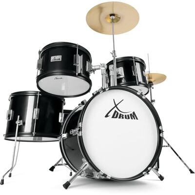 XDrum Session Junior Pro Set de batterie Black (4-9 ans) XDrum Session Junior Pro Set de batterie Black (4-9 ans)