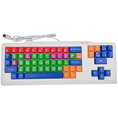 Kids Keyboard Nouveau clavier coloré pour améliorer l'apprentissage des enfants Mise en page italienne Educational Keyboard Kids Kids Keyboard Nouveau clavier coloré pour améliorer l'apprentissage des enfants Mise en page italienne Educational Keyboard Kids