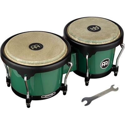 Meinl Percussion Journey Series HB50 Bongo, Forest Green Meinl Percussion Journey Series HB50 Bongo, Forest Green
