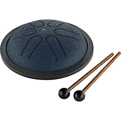 Sonic Energy Steel Tongue Drum – Mini Tank Drum en La majeur – instrument en acier inoxydable pour la méditation, le yoga, les enfants mailloches et sac inclus (MSTD2NB) Sonic Energy Steel Tongue Drum – Mini Tank Drum en La majeur – instrument en acier inoxydable pour la méditation, le yoga, les enfants mailloches et sac inclus (MSTD2NB)