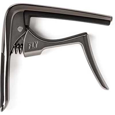 Dunlop Capodastre Trigger Fly Gun Metal Dunlop Capodastre Trigger Fly Gun Metal