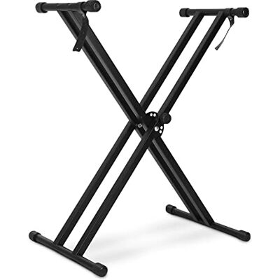 Cocoarm Support pour clavier réglable en hauteur pour clavier Support de piano électrique portable Style X double pied pliable Support de piano électrique Noir Cocoarm Support pour clavier réglable en hauteur pour clavier Support de piano électrique portable Style X double pied pliable Support de piano électrique Noir