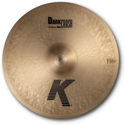 Zildjian K Series 19" Dark Crash Thin Cymbal Zildjian K Series 19" Dark Crash Thin Cymbal