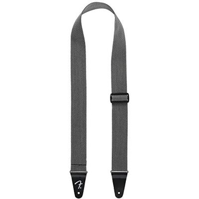 Fender Sangle de guitare moderne en tweed 2" Blanc/noir Fender Sangle de guitare moderne en tweed 2" Blanc/noir