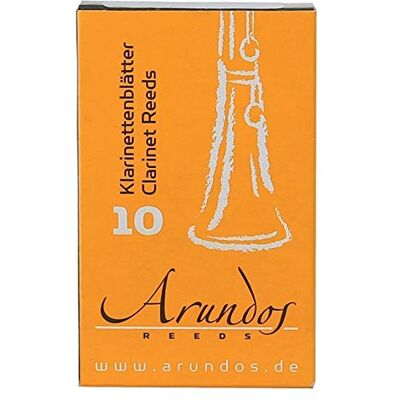Arundos Anche Clarinette basse Rocco, 10 anches, taille: 1,5 Arundos Anche Clarinette basse Rocco, 10 anches, taille: 1,5
